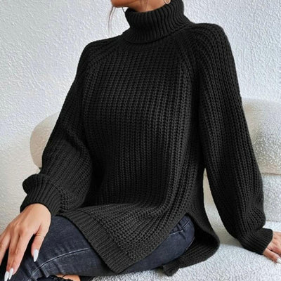 Juniper - Eleganter weicher Rollkragenpullover
