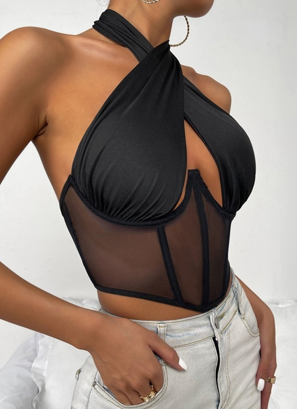 Elinai - Verführerisches Schulter-Top für Damen