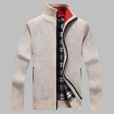 Ethan - Reißverschlussjacke aus Kaschmirwolle