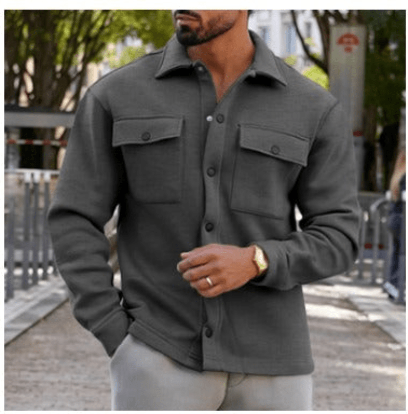 Herrenjacke Leichtgewicht Modern Slim Fit