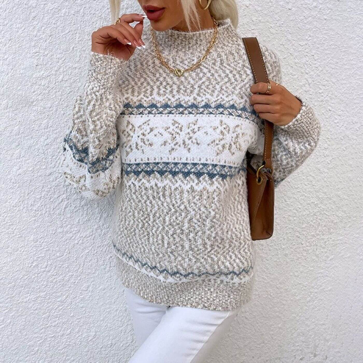 Hilda™ - Vintage Strickpullover