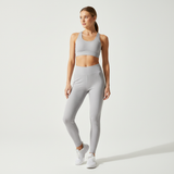 Hoch Taillierte Sportleggings - MoveEase in Grau