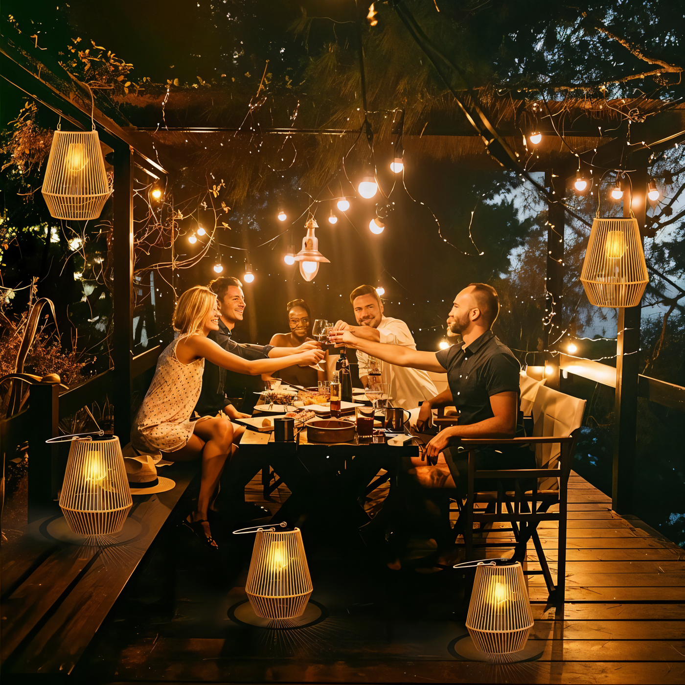 BambooGlow - Solarleuchten