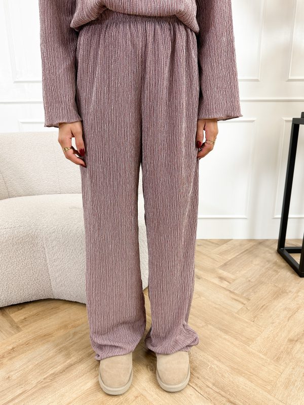 Zweiteiliges Plissee-Set | Lässig und Komfortabel | Weiche Stoffqualität