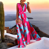 Kaylee - Stilvolles ärmelloses Maxikleid in Rosa