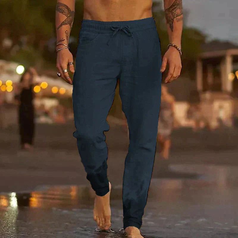 Emerson | Linen Beach Pants