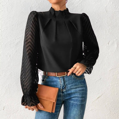 Jessica™ – Schlichte Elegante Bluse