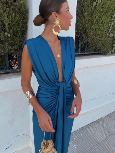 Crocetta™ | Elegantes schulterfreies Kleid