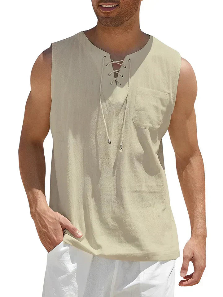 Geo - Bequeme Sommer-Tanktop für Männer