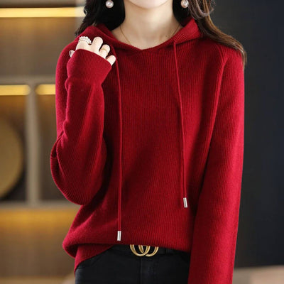 Kirsten™ - Weicher Hoodie-Pullover