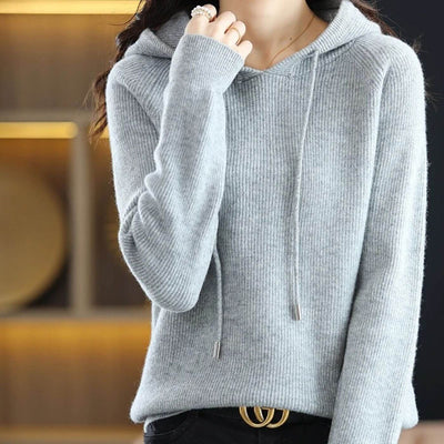 Kirsten™ - Weicher Hoodie-Pullover