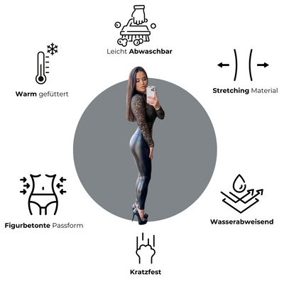 VixenTher™ | Sexy Thermo-Lederleggings