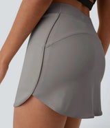 Kurzer Sport-Skort In Minilänge - Marta in Grau