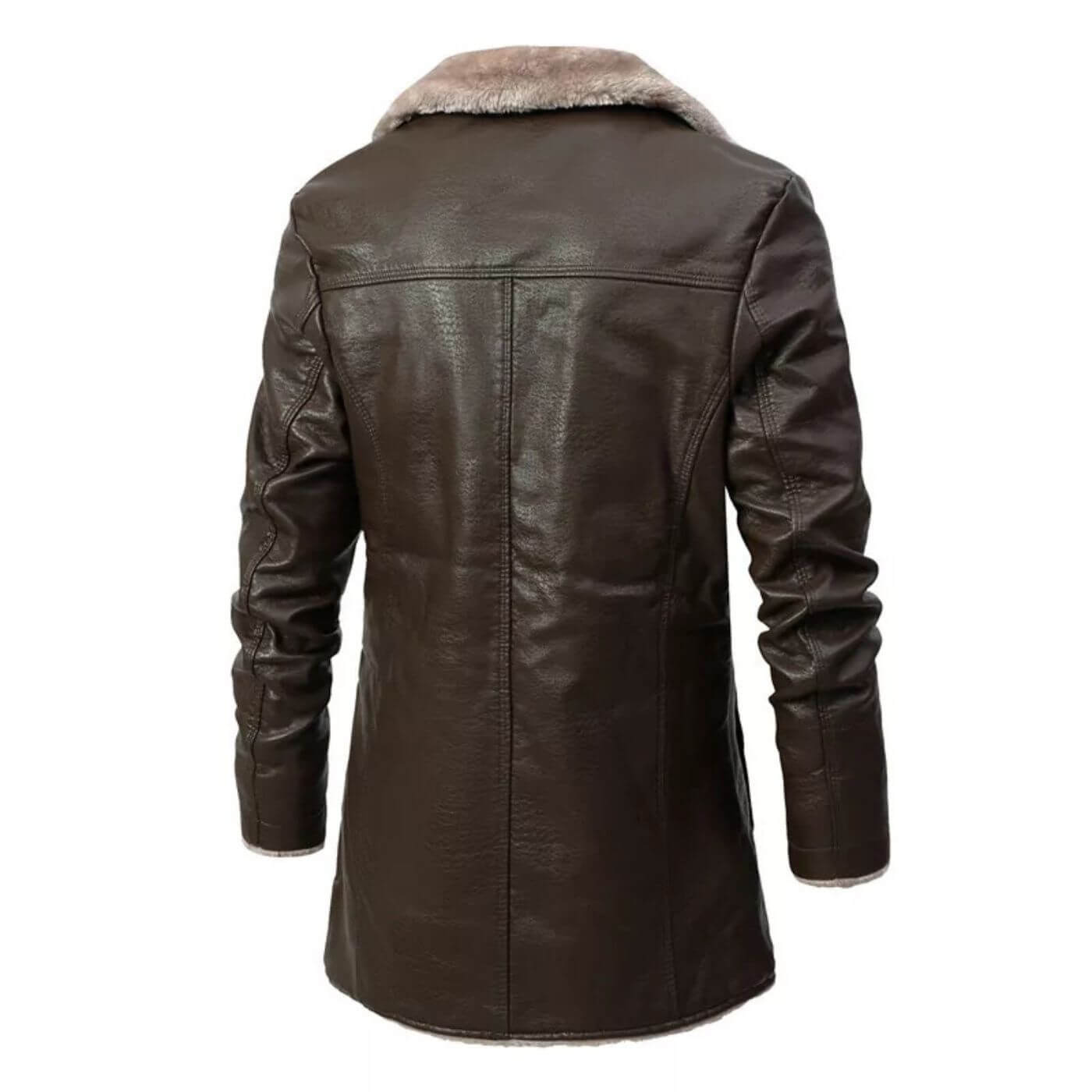 Kyler™ - Elegante Lederjacke mit Fleecefutter