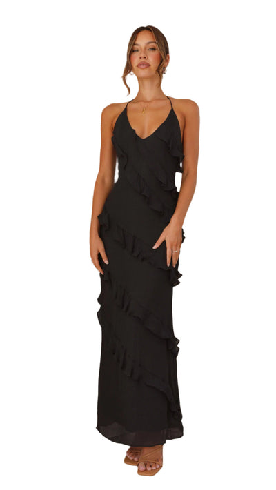 Vanessa - Moderne lange Kleid