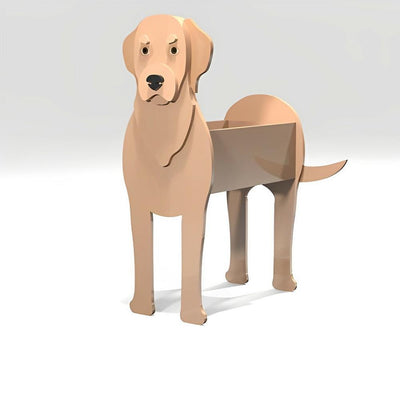 Labrador Retriever Flower Pot