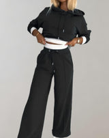 Lässiges Reise- Und Loungeoutfit - Thalia in Schwarz