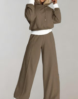 Lässiges Reise- Und Loungeoutfit - Thalia in Braun