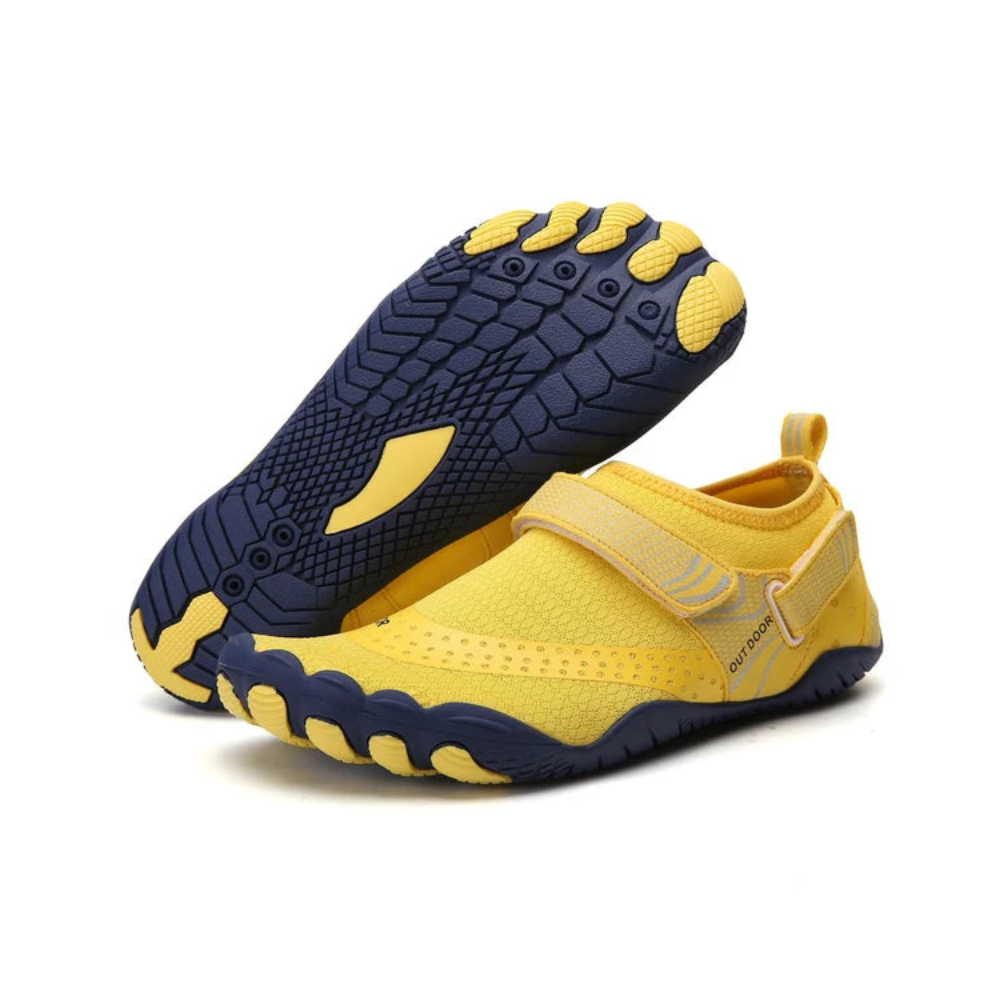 Unisex Aquaschuhe mit Klettverschluss | Schnell trocknende Strandschuhe