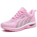 Leichter Gepolsterter Sneaker - Gina in Rosa