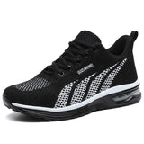 Leichter Gepolsterter Sneaker - Gina in Schwarz