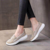 Leichter Schlupf-Freizeitschuh - Leticia in Beige