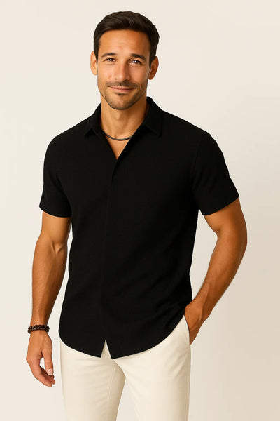 Leichtes Herren Kurzarmhemd