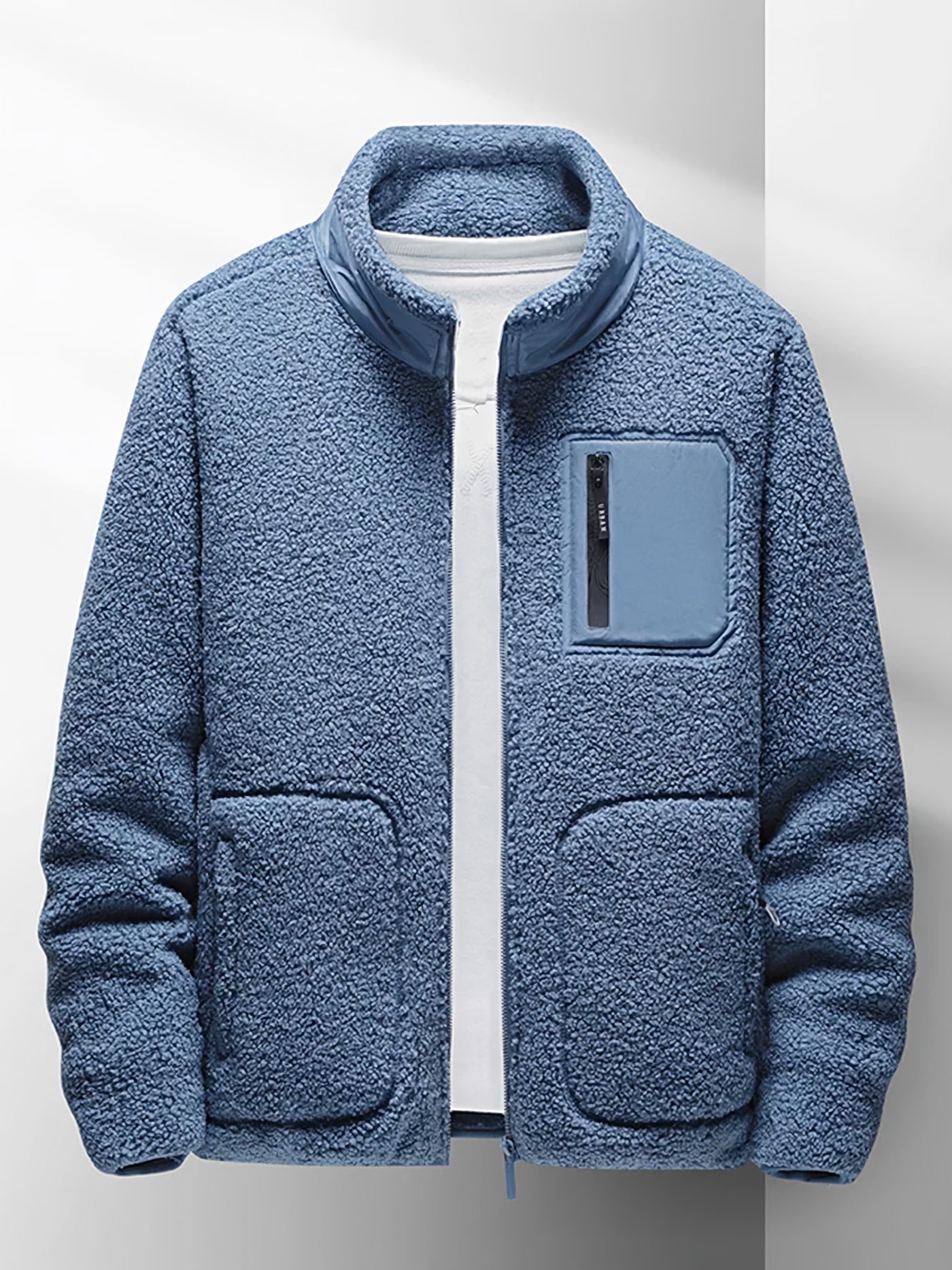 Leone | Warm Fleecejacke für Herren Mit Reißverschluss