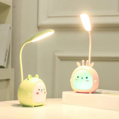 Leselampe für Kinder und USB-Ladefunktion – Tragbares, farbenfrohes Nachtlicht für sicheres Lesen und Lernen