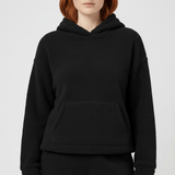 Loungewear-Set Mit Känguru-Tasche - Milana in Schwarz