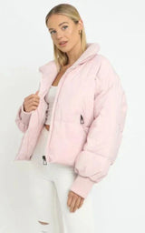 Leichte Damen Pufferjacke - Sofia in Rosa
