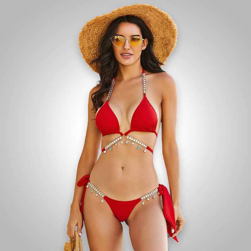 Bianca - Funkelnder Diamant Bikini für Damen