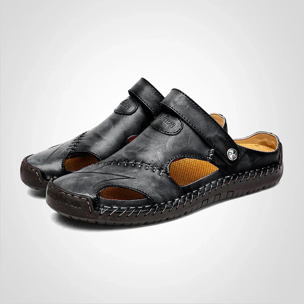 Robert - Herren Casual Leder Sandalen