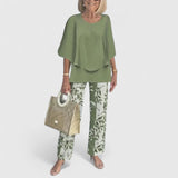 Martha | Zweiteiliges Damen-Set mit figurbetonter Passform in 01