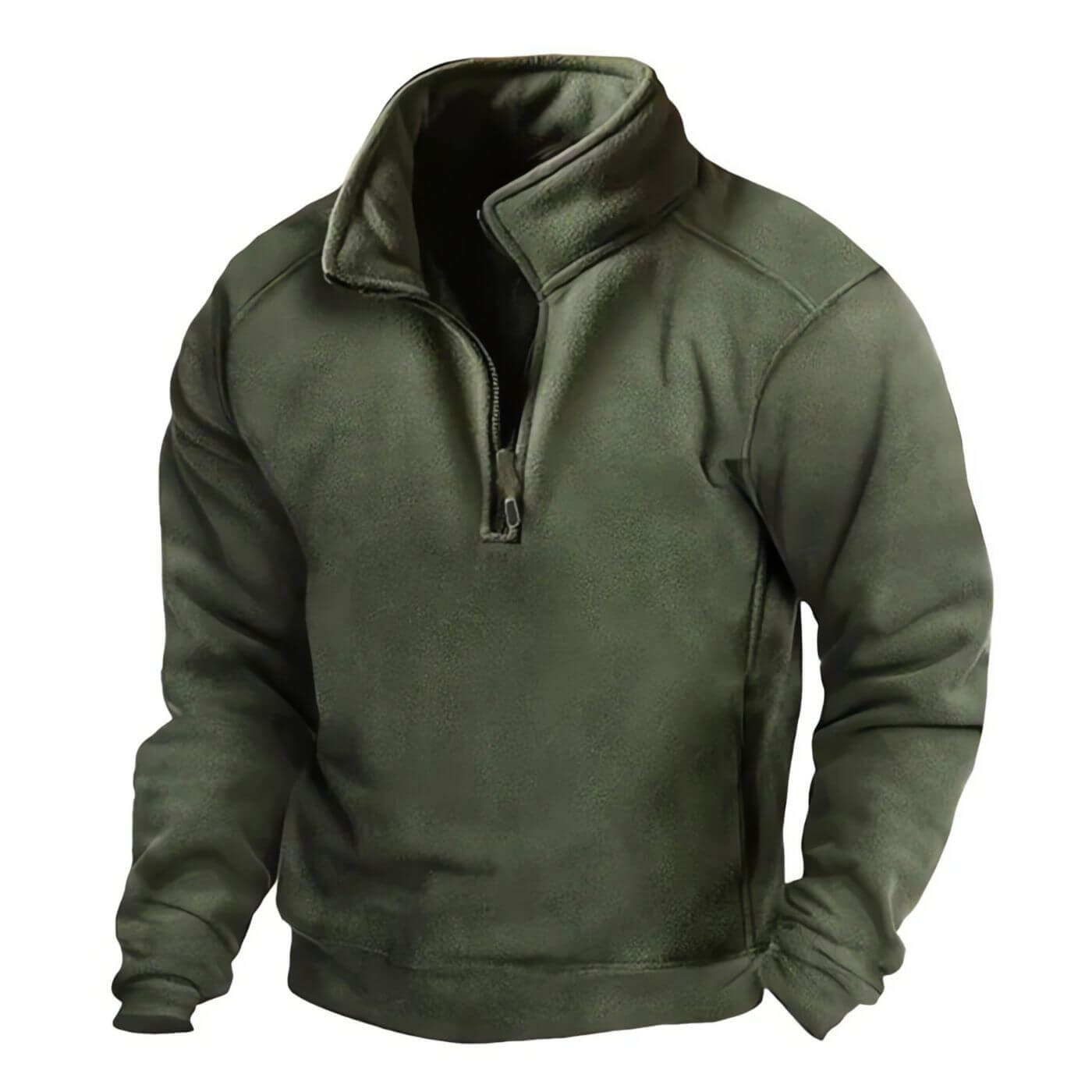 Matteo™ - Fleece-Pullover mit Reißverschlusskragen