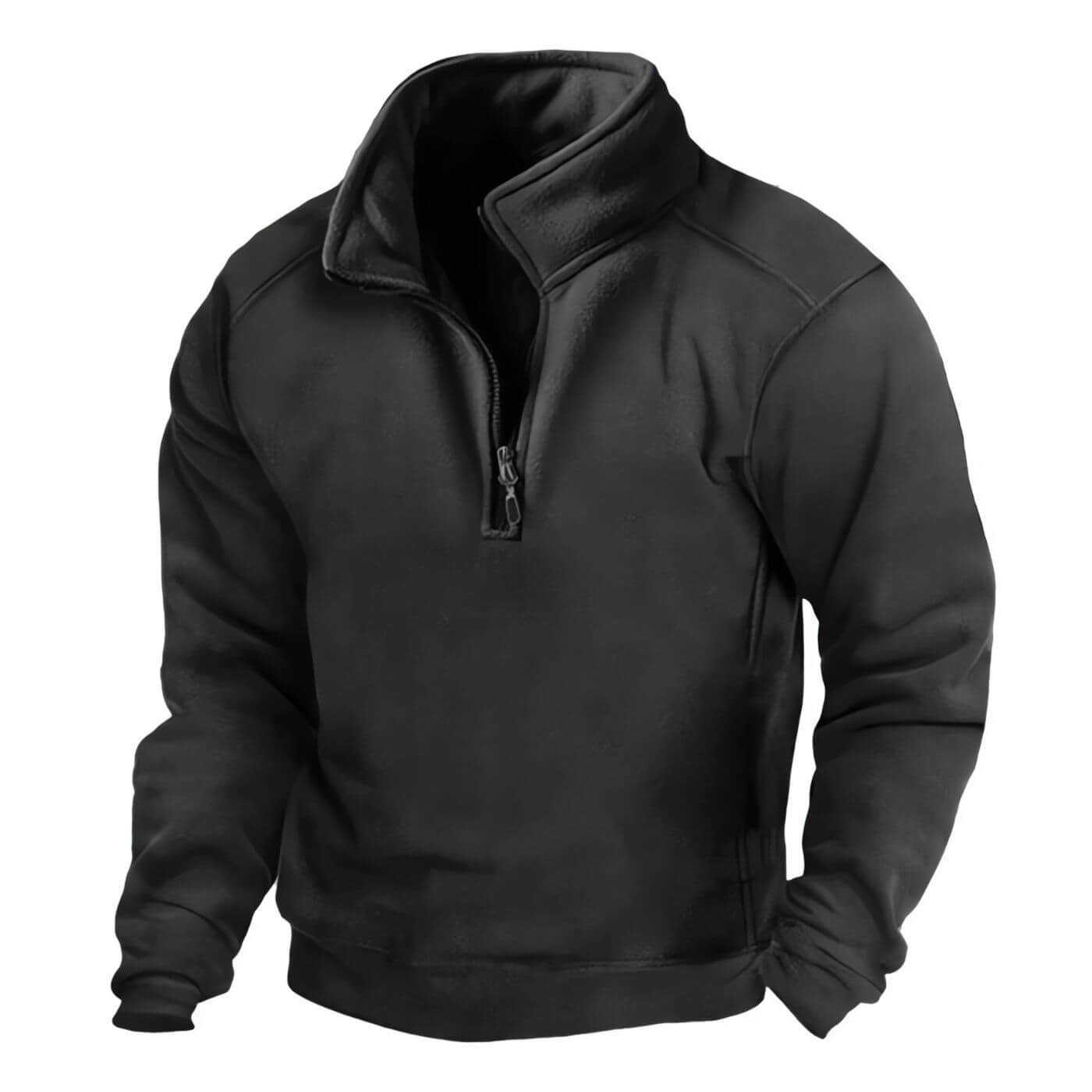 Matteo™ - Fleece-Pullover mit Reißverschlusskragen