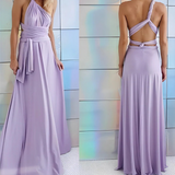 Maxi Wickelkleid - Phoebe in Lila
