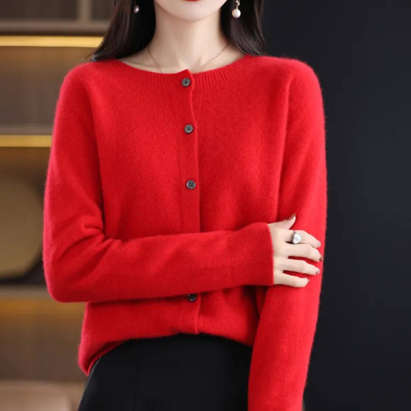 Meike™ - Ultra Gemütliche Strickjacke