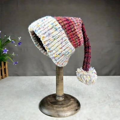 Melina™ - Gestrickte Weihnachtsmütze