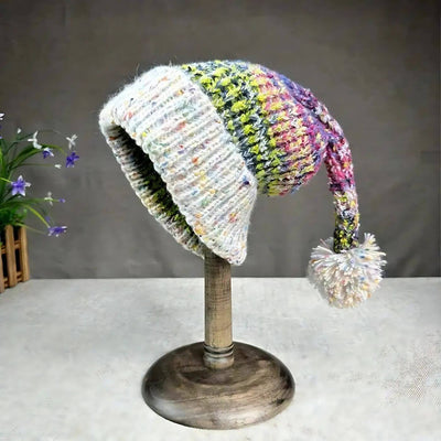Melina™ - Gestrickte Weihnachtsmütze