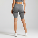 Nahtlose Formende Fahrradhose - CurvaFit in Grau