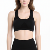 Nahtloser Sport BH -  Kelsey in Schwarz