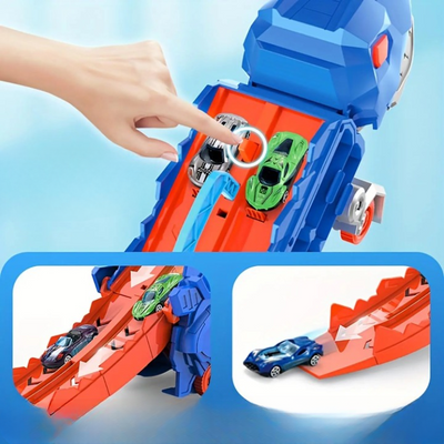 RexHaul – Dinosauretrage-Spielzeug mit 6 Dinosaurierfiguren, robuste Konstruktion, fantasievoller Spaß