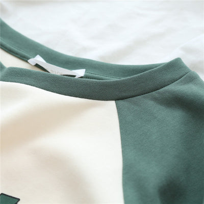 Femme Grafik Pullover Sweatshirt mit Relaxed Fit Heidi-Mode