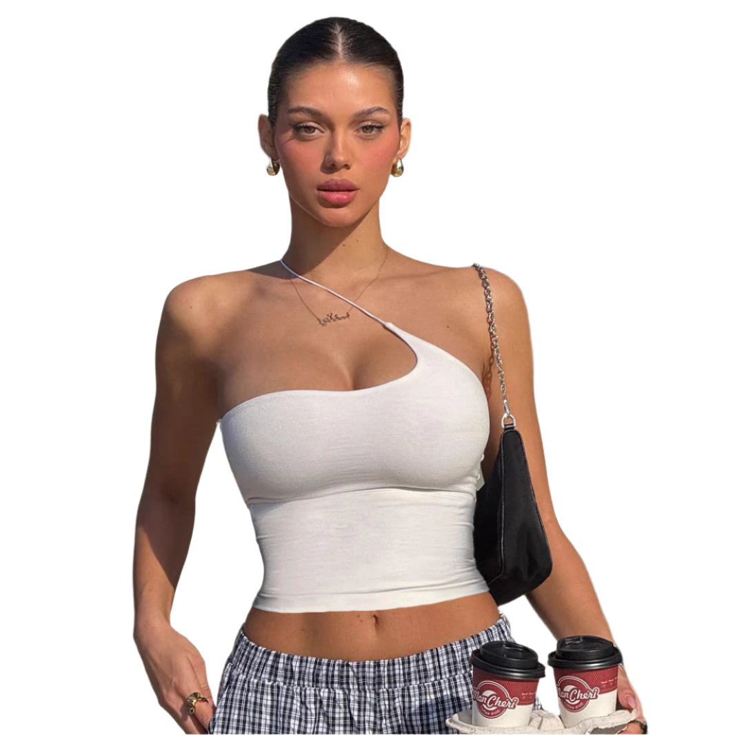 Lina - Asymmetrisches Top mit einzigartigem Schnitt