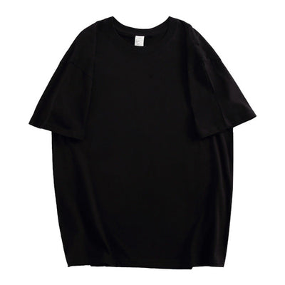 Femme Übergrößen Baumwoll Basic T-Shirt Heidi-Mode