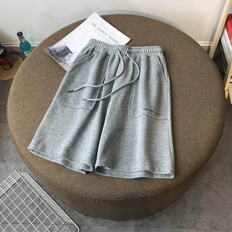 Femme Hochbundige Sportshorts mit stilvollen Taschen Heidi-Mode