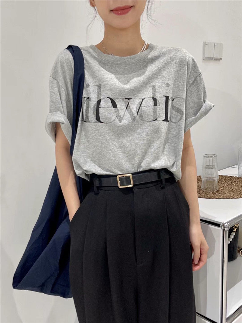 Femme Graphic Print T-Shirt Heidi-Mode