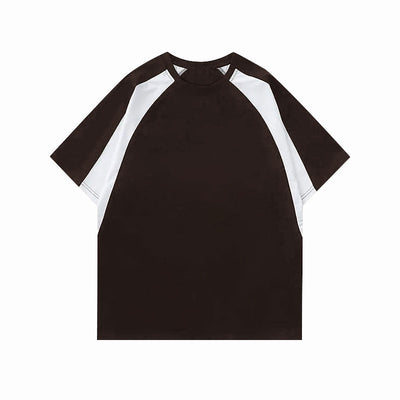 Damen Relaxed Fit Color-Block T-Shirt Heidi-Mode