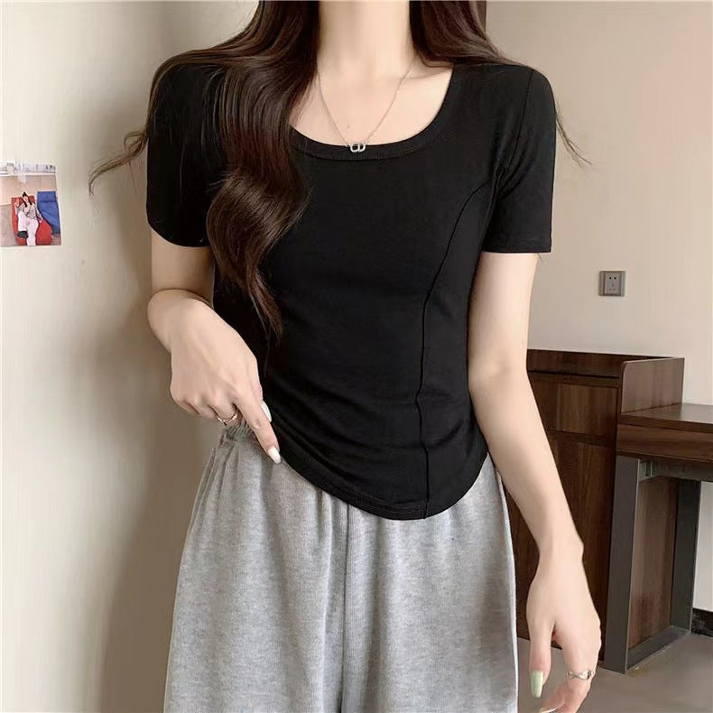 Femme Nahtlos Kurzarmshirt Heidi-Mode